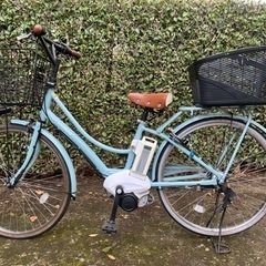 ヤマハ PAS Ami 26インチ シアンブルー電動自転車