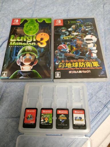 switch マリオオデッセイ ルイージマンション3 地球防衛軍 ポッ拳