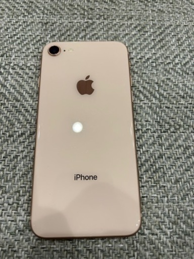 iPhone8 au 256GB+ガラスフィルム付き！ 一部難あり