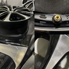 TOPY CELEBRO トピー セレブロ 社外ホイール 18インチ 4本 7.5J5HPCD114.3+38 ブラポリ アルファード ヴェルファイア等　(MHZ14)