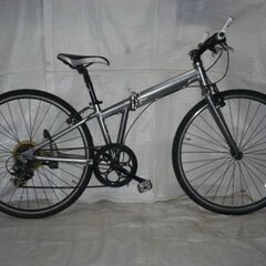 CAPTAIN STAG（キャプテンスタッグ）CSR700　折りたたみ　クロスバイク　管理NO.20231015-17