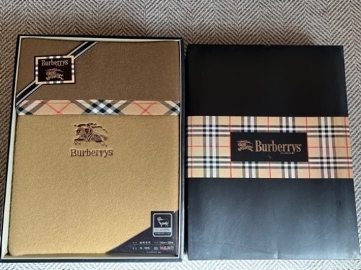 バーバリー Burberry 毛布 未使用品 ♢【未使用】 バーバリー ロンドン