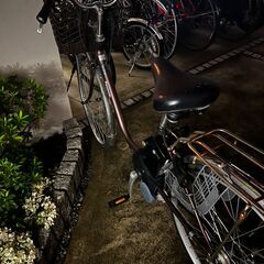 電動自転車を譲ります。