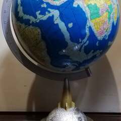 マヒナ ◆ 古い 地球儀 10号 ◇ 天球儀 学習 教育 地図 ...