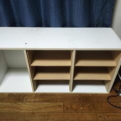 【W88D29H40】本棚　テレビ台　小型水槽置　カラーボックス