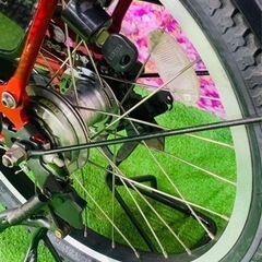 ❸5701子供乗せ電動アシスト自転車YAMAHA 20インチ良好バッテリー