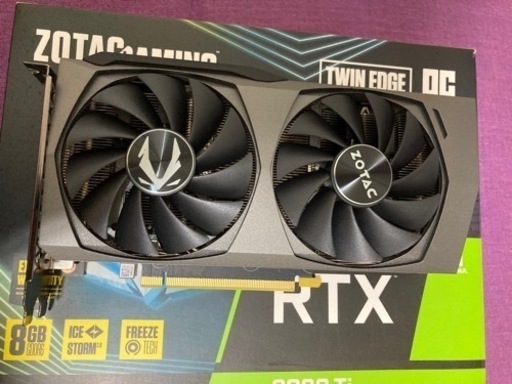 PCパーツ ZOTAC GAMING GeForce RTX 3060 Ti Twin Edge OC