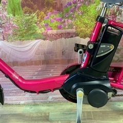 ❹5755子供乗せ電動アシスト自転車Panasonic20インチ良好バッテリー