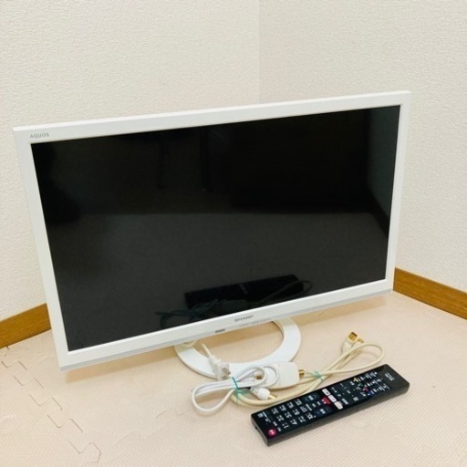 SHARP  液晶テレビ LC-24K40 24インチ 初期化済み 動作品◇2016年製/YMPJ104-13