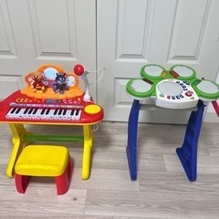【音楽おもちゃセット】アンパンマンピアノとドラム
