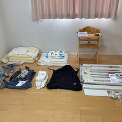 京都西川ミニ組ふとん8点セット、ベビーふとん(敷き・掛け・毛布)...