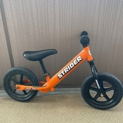 キックバイク 子供用自転車 12インチ　オレンジ
