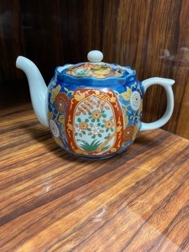 2310-697 有田焼　ティーポット　中古美品　未使用品　現状お渡し