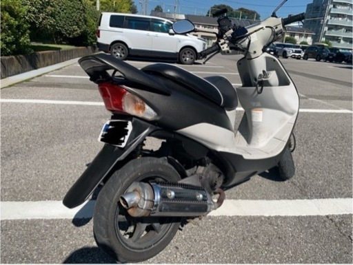 貴重2ストsuzuki ZZ 限定カラーマットブラック原付50