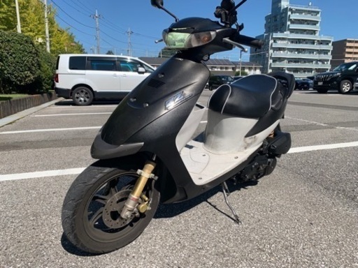 貴重2ストsuzuki ZZ 限定カラーマットブラック原付５０