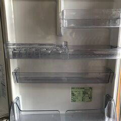 ☆中古￥25,800！AQUA 272㍑3ドア冷蔵庫 家電 2019年製 AQR-27H(S)