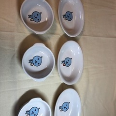 Qoo  クー　丸皿　楕円形の皿　６枚