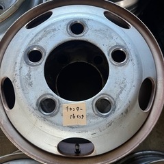 三菱　キャンター16インチ　5穴　ホィール6本セット