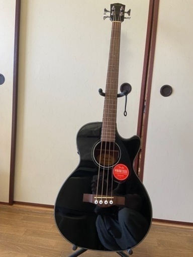 Fender アコースティックベース　スクワイヤープレベ　エフェクター類