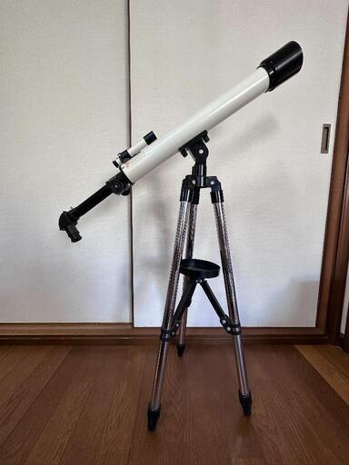 【未使用に近い】天体望遠鏡　口径50mm　焦点距離600mm