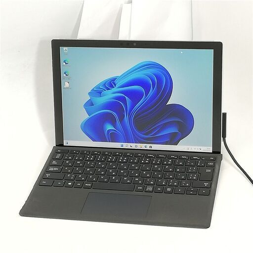 送料無料 Microsoft タブレット Surface Pro 5 1796 中古美品 第7世代 CoreM3 4GB 高速SSD 無線 Wi-Fi Bluetooth Webカメラ Windows11 Office済