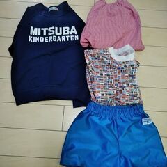 宇美町三つ葉幼稚園130cm以下女子制服および体操服 宇美町三つ葉幼稚園130cm以下女子制服および体操服