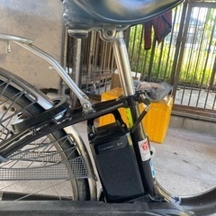 Panasonic製の電動アシスト付き自転車です。5年程前に購入しました。
