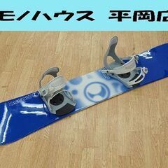 150cm masso スノーボード ブルー 2点セット バイン...