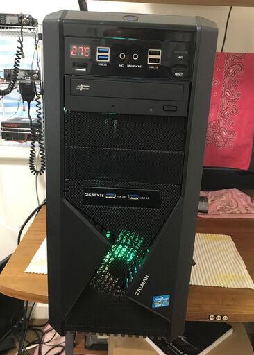 手つくりパソコン　ZZALMAN Z９ Corei７２６００K win１０Pro ６４IT RGBファン５基搭載