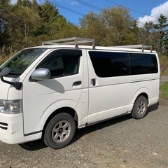 200系ハイエース　標準ボディ　ワンオフステンレス製ルーフキャリア