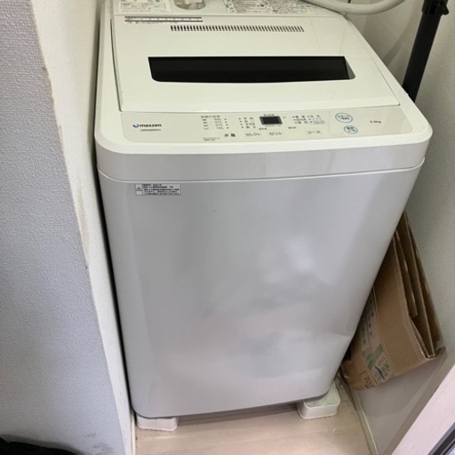 2021年製maxzen洗濯機JW55WP01