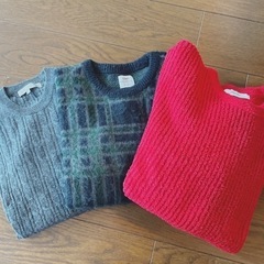 ボーイズサイズ　セーター3枚組