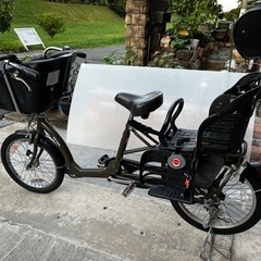 子供乗せ自転車　3人乗りママチャリ　大阪より