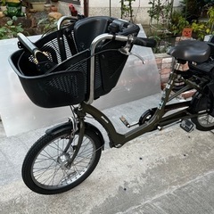 子供乗せ自転車　3人乗りママチャリ　大阪より