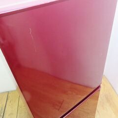 京都市内方面配達設置無料 おしゃれワインレッドカラー 157L 冷蔵庫 GL05