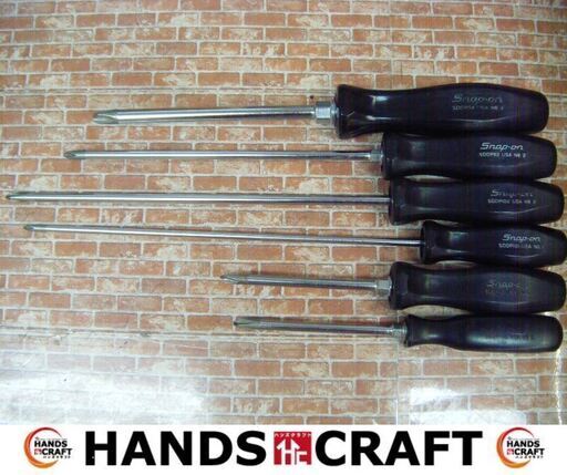 スナップオン　Snap-on　SSDP　プラスドライバーセット6本　中古品　彫刻有　【ハンズクラフト宜野湾店】