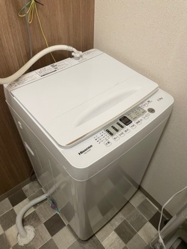 洗濯機 Hisense5.5kg