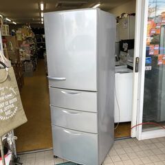 2015年製 アクア AQR-361D(S) [冷蔵庫 （355L・右開き） 4ドア