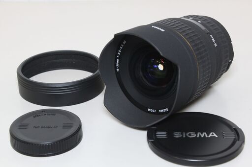 SIGMA/15-30mm F3.5-4.5 EX DG ASPHERICAL/Canon用/広角レンズ ④