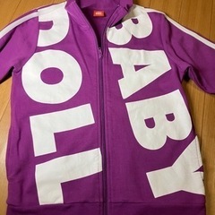 BABYDOLL  紫　パーカージャケット