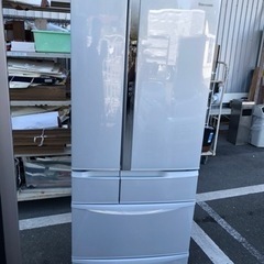 福岡市内配送設置無料 15年製パナソニック6ドア冷蔵庫455L NR-FV46V-