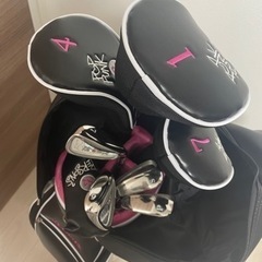 レディースゴルフバック&クラブセット(ハーフ)