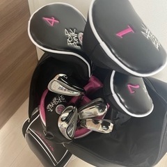 レディースゴルフバック&クラブセット(ハーフ)