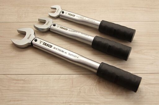 TASCO タスコ トルクレンチ3本セット TA771ST-2/TA771ST-3/TA771ST-4 17mm 22mm 26mm (HD1744kxwY)