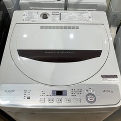 トレファク神戸南店】SHARP全自動洗濯機¥18,480【取りに来られる方