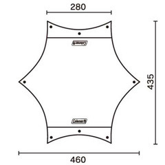 ★新品未使用　コールマン　タープ　XPヘキサタープ(MDX+)