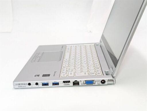 送料無料 高速SSD 12.5型 タッチ可 ノートパソコン Panasonic CF-MX4EDCCS 中古良品 第5世代 i5 4GB DVD 無線 Bluetooth Windows11 Office