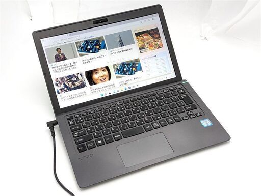 送料無料 高速SSD256 11.6型コンパクトサイズ 第6世代Core i7 中古ノートパソコン SONY VJS111D11N 8GB Bluetooth カメラ Windows11 Office