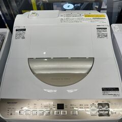 2022年製　シャープ　縦型洗濯乾燥機　5.5kg　ES-T5F...