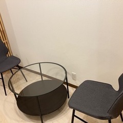椅子、テーブルセット